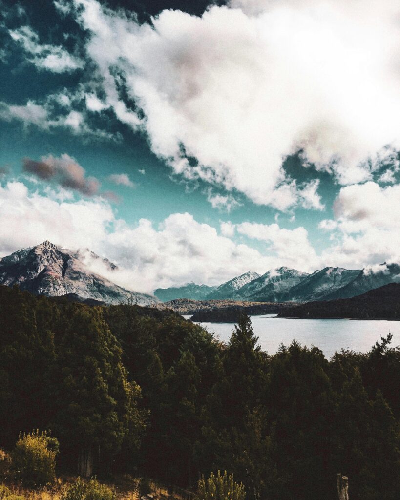 pexels-photo-3699812-3699812 Beautiful landscape of mountains, lake, and sky in Bariloche, Argentina.